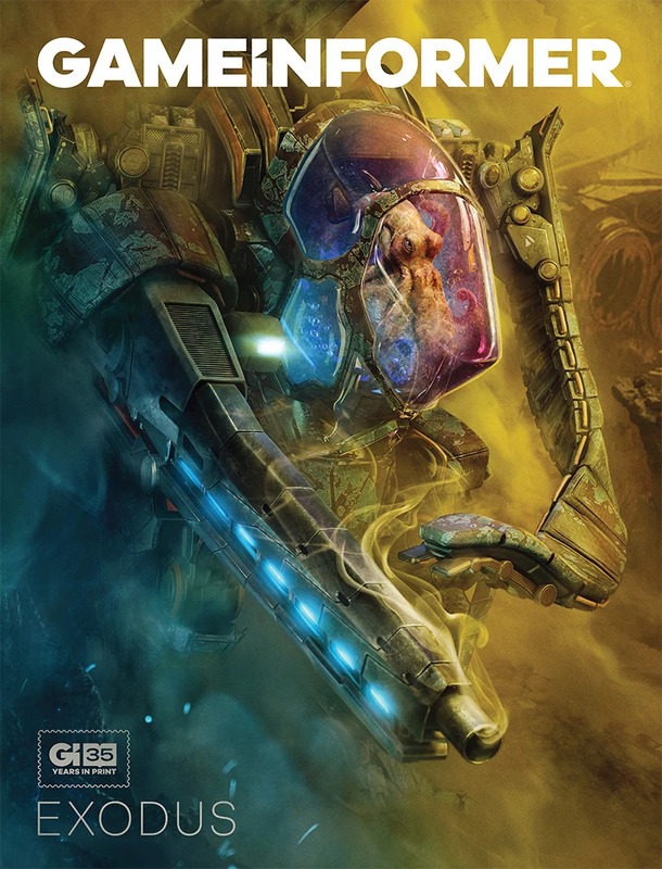 Game Informer cover featuring Exodus